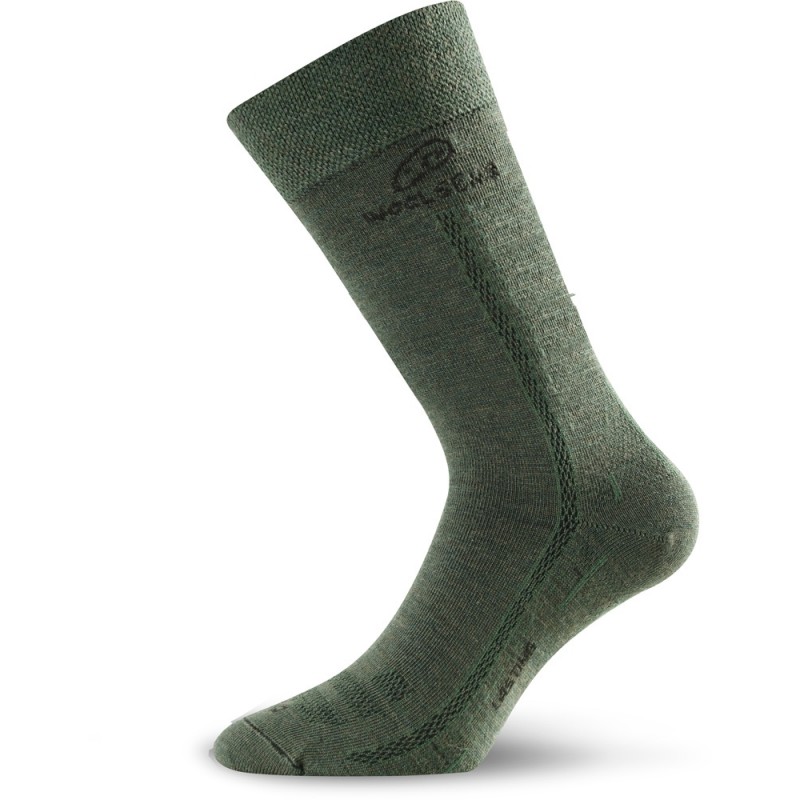 Lasting Ponožky WLS 70% Merino - zelené Velikost: S