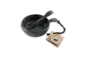 Kupilka MISKA Junior 330 ml + spork 165 SET - Kelo (BLACK)