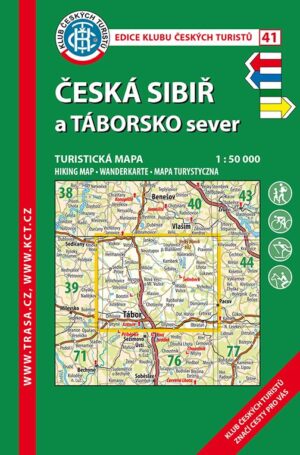 Trasa - KČT Turistická mapa - Česká Sibiř