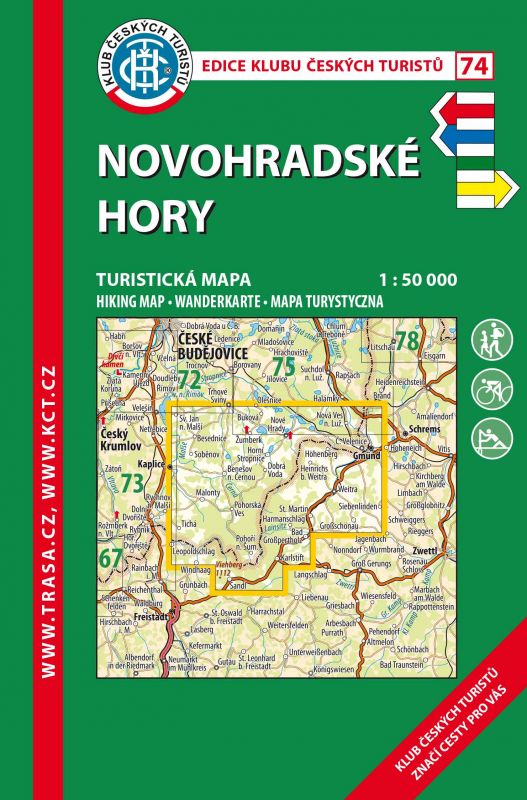 Trasa - KČT Turistická mapa - Novohradské hory