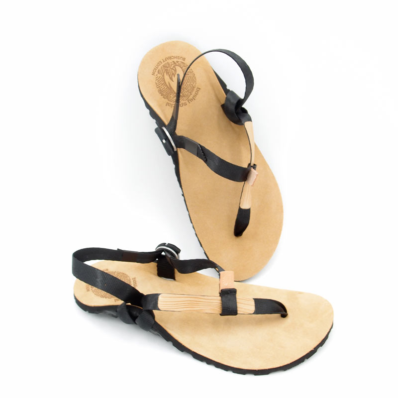 BOSKY SHOES Barefoot sandály BOSKYshoes Light BUSHCRAFT Edition Leather Velikost: 45 EU