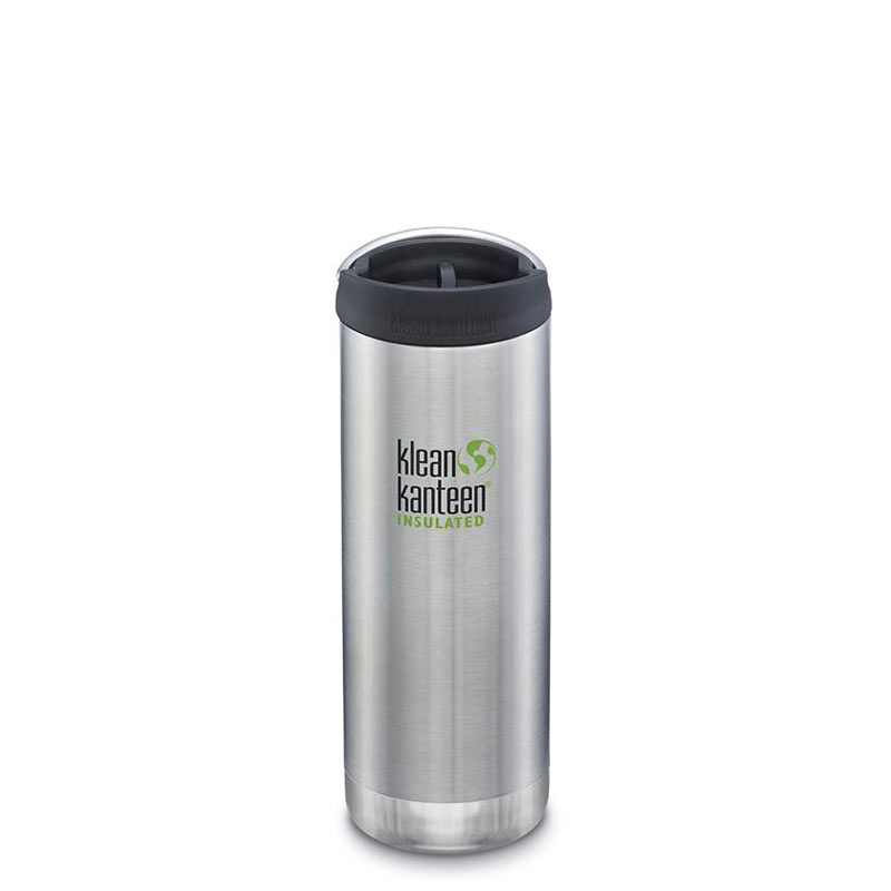 Klean Kanteen Termoska Insulated TKWide 473 ml Café Cap - Brushed Stainles