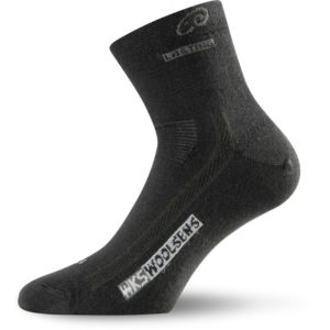 Lasting Ponožky WKS 70% Merino - černé Velikost: S