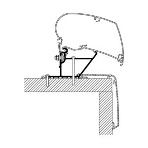 Thule Adaptér na Rapido Series Compact pro markýzy Omnistor řady 6