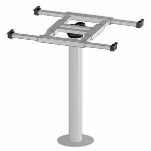 Ilse Centrální noha stolu s posuvným mechanismem