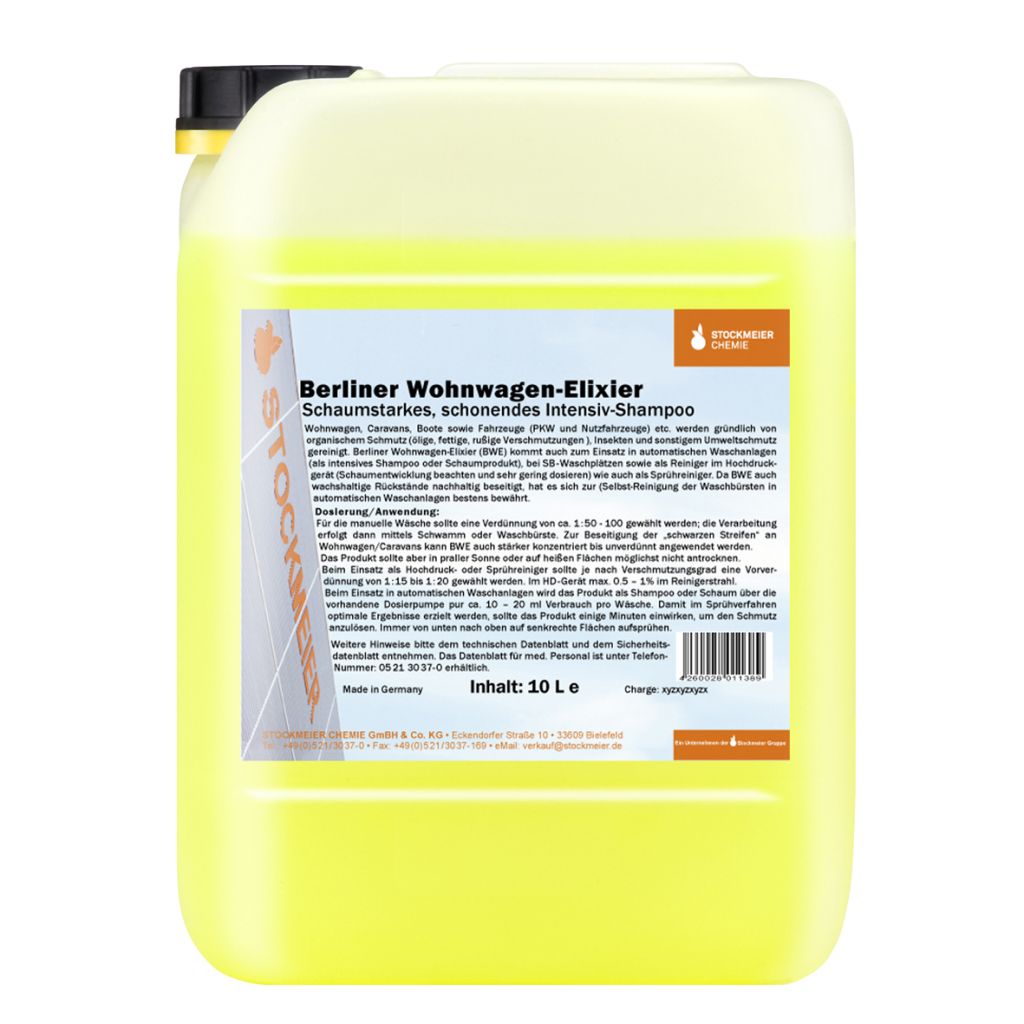 Stockmeier Čistící prostředek Berliner Wohnwagen-Elixier 10 litrů kanystr