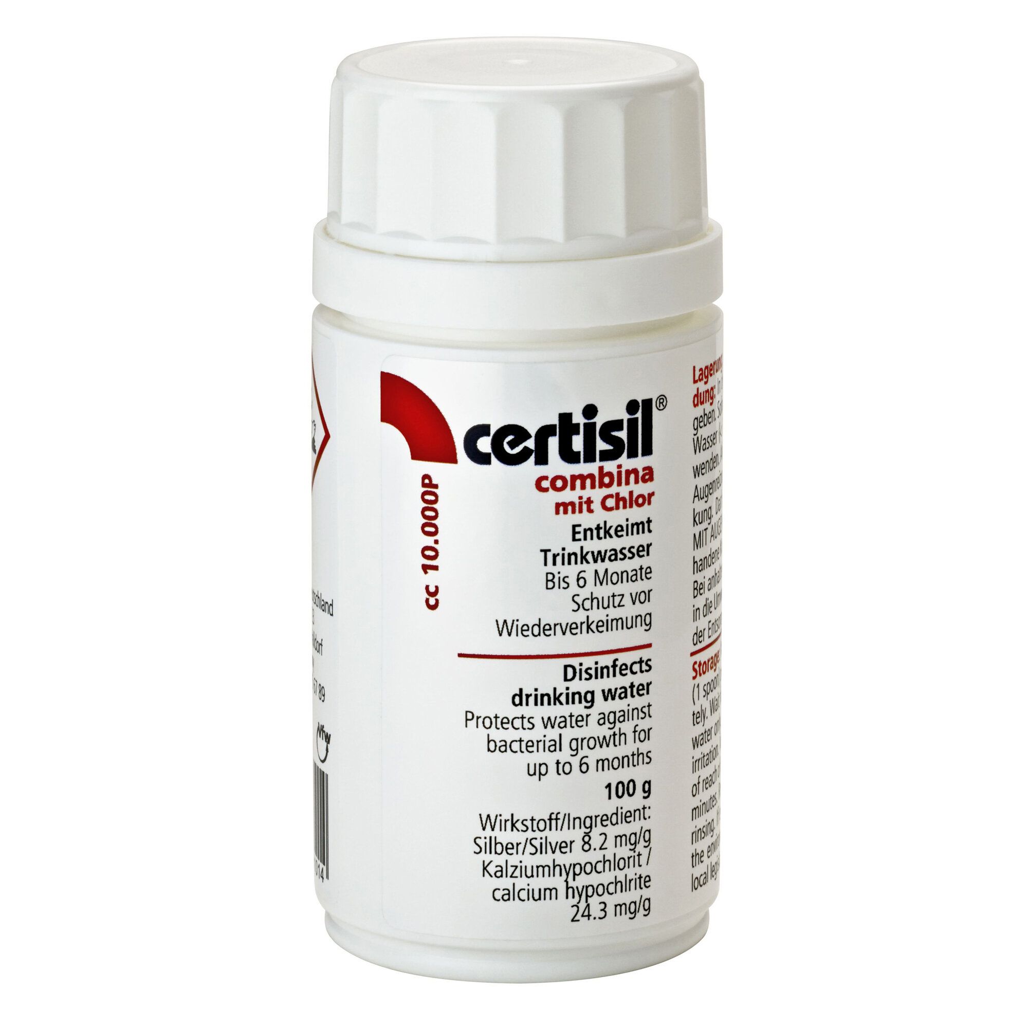 Certisil Certinox Dezinfekce vody Certisil Combina CC 10000 P s chlorem
