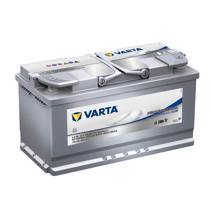 VARTA Dvouúčelová baterie Professional AGM 95 Ah