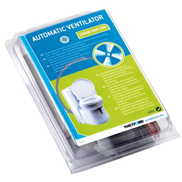 Thetford Elektrický ventilátor pro odvětrávání WC Thetford C250
