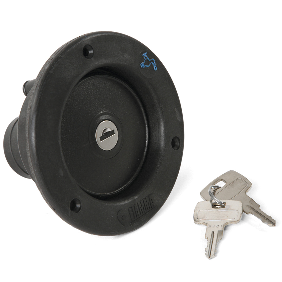 Fiamma Hrdlo nalévací uzamykatelné černá