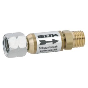 GOK Jistící ventil plynové hadice 30 mbar