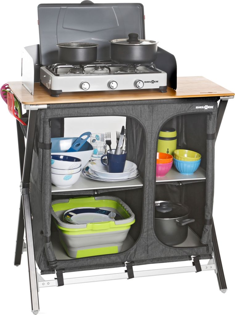 Brunner Kempingová skříňka Mercury Cross Square Cross Cooker HWT SQ