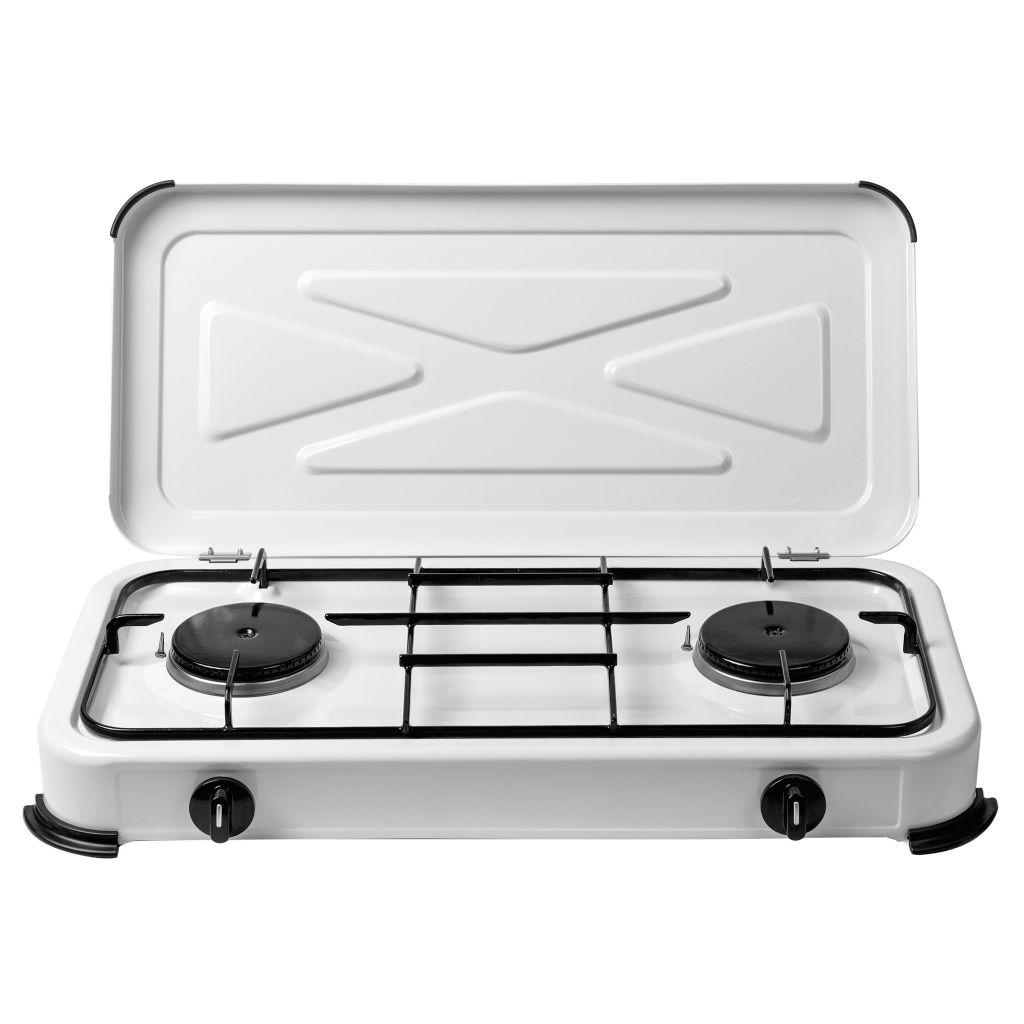 Cago Kempingový vařič Flame s pojistkou 2 plotýnkový