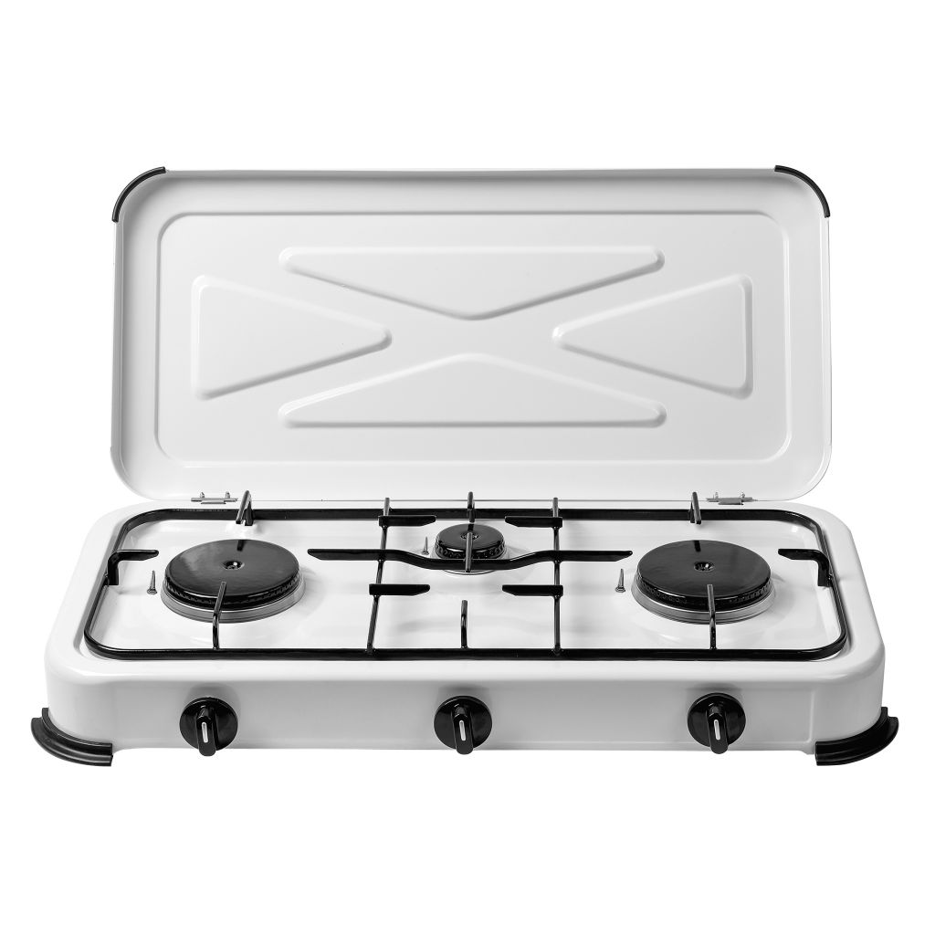 Cago Kempingový vařič Flame s pojistkou 3 plotýnkový