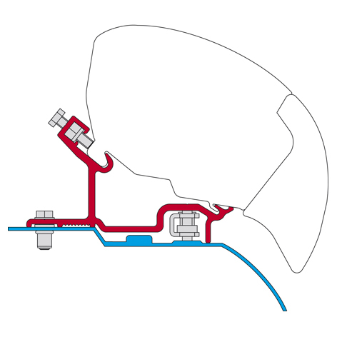 Fiamma Kit adaptérů Fiat Ducato H3 po 2006