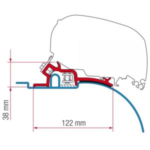 Fiamma Kit adaptérů pro Fiat Ducato H2