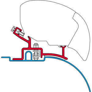 Fiamma Kit adaptérů pro Fiat Ducato L 1994-2006