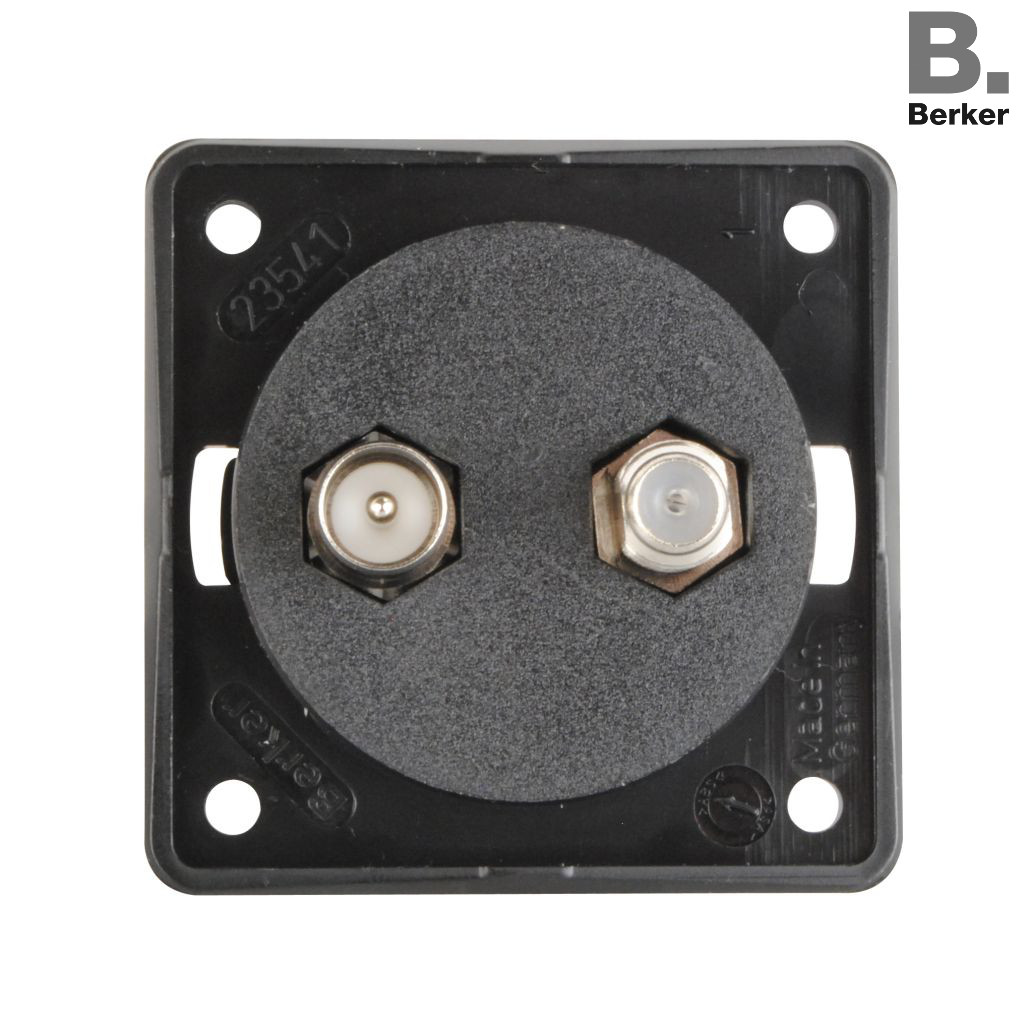 Berker Kombinovaná integro zásuvka TV a SAT