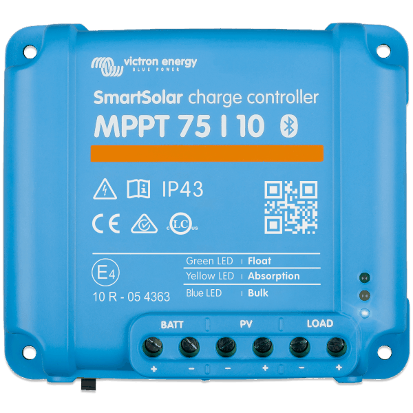 Victron MPPT solární regulátor SmartSolar MPPT 75/10