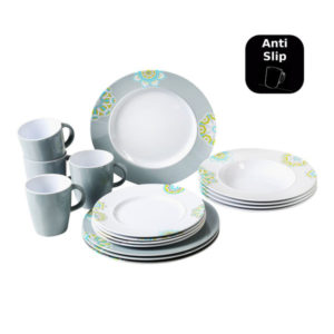 Brunner Melaminová sada nádobí Brunner Sandhya 16 dílná sada