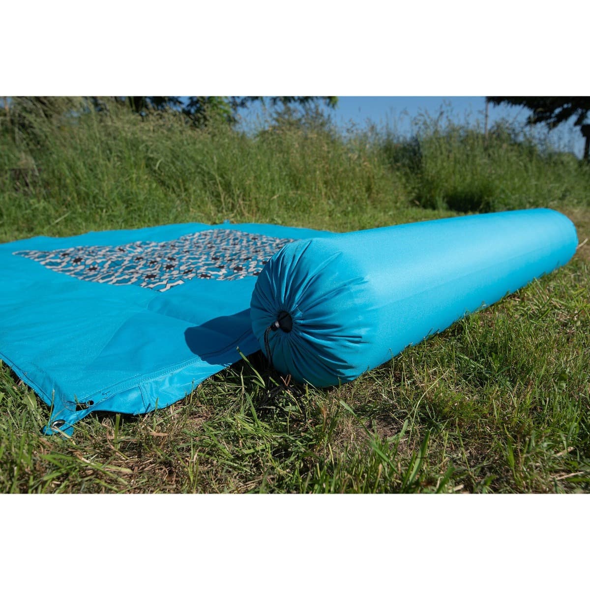 Bent Nafukovací polštář Zip XL Lounger tyrkysová