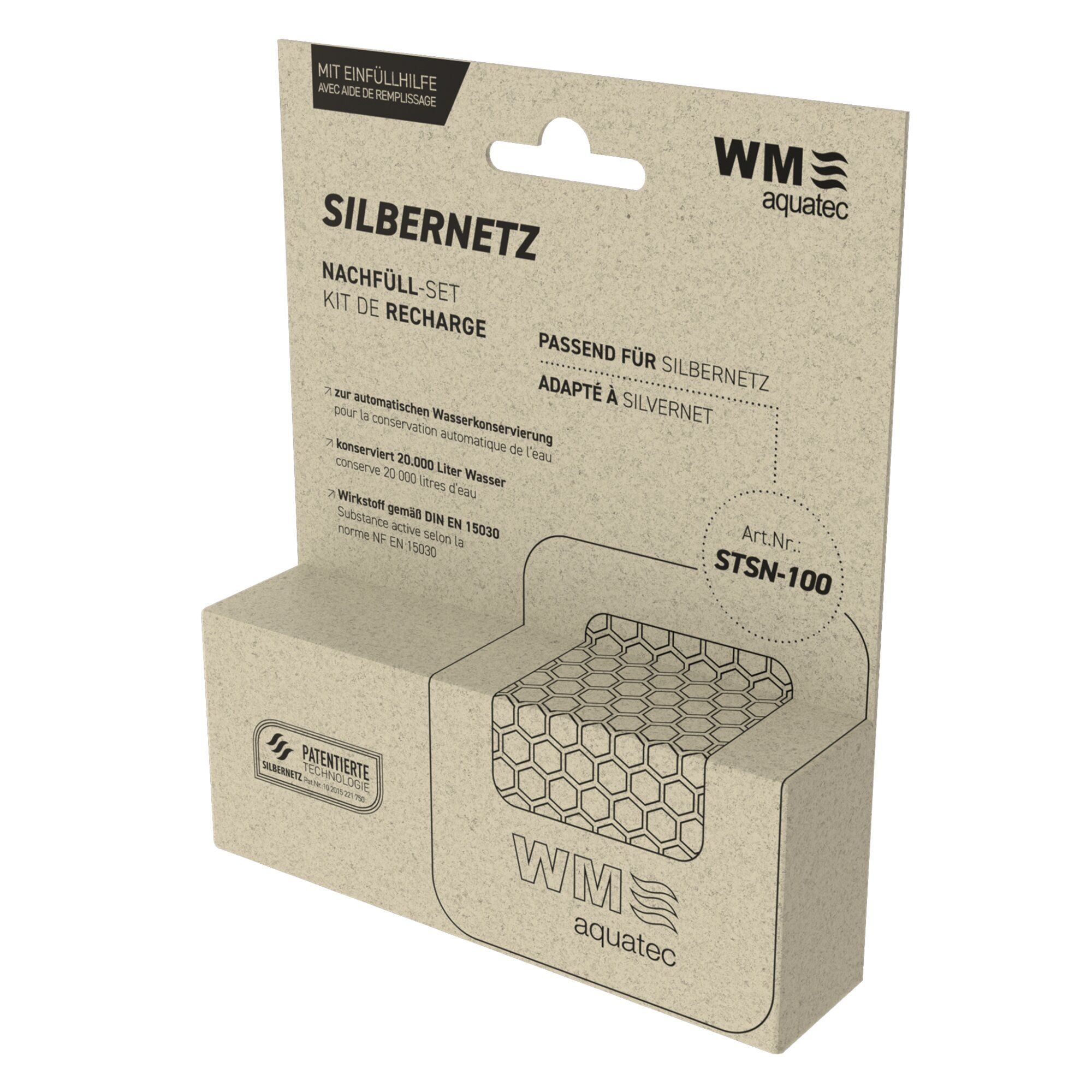 WM Aquatec Náplň do dezinfekce vody Silvertex 100 l