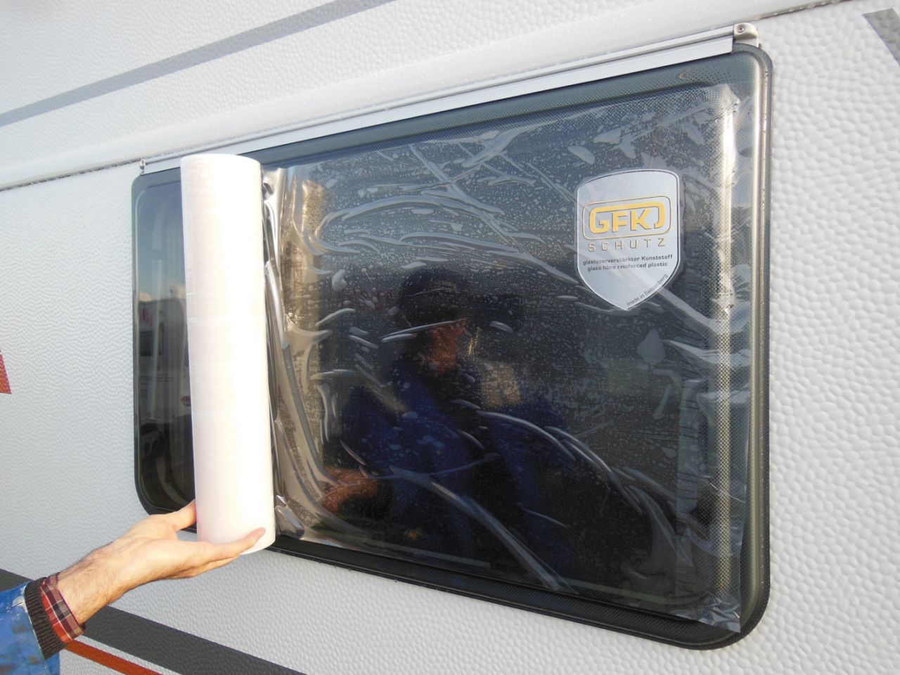 Hindermann Ochranná fólie na okna