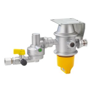 GOK Regulátor plynu Caramatic DriveTwo s crash senzorem horizontální 30 mbar