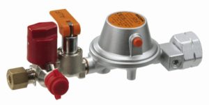 GOK Regulátor pro karavany s rychlospojkou TYP 61-F PS 16 bar