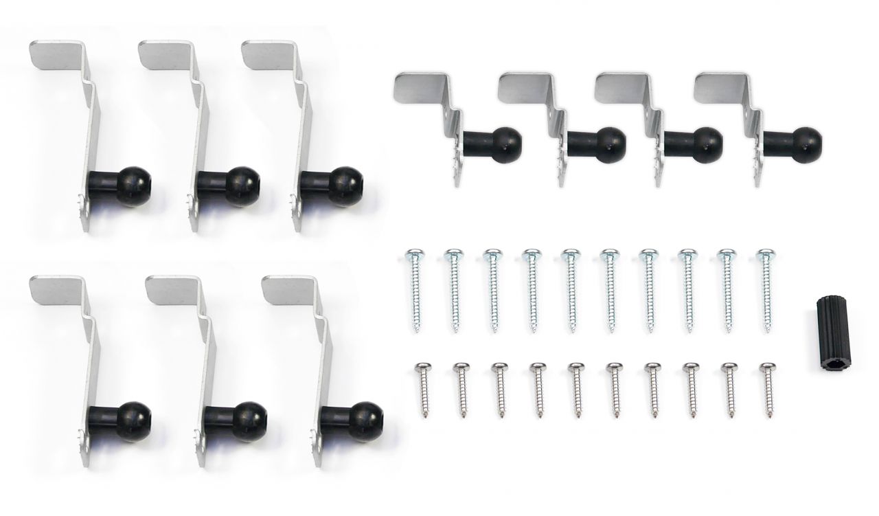Remis Sada instalačních svorek pro okno REMItop vario II 500 x 700 mm 46 - 55 mm