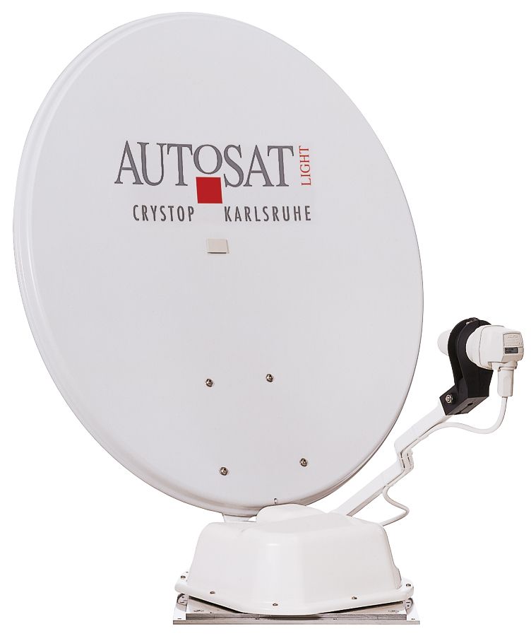 Crystop Satelitní systém Cryostop AutoSat Light S Digital Single One-Button Control Panel bílá