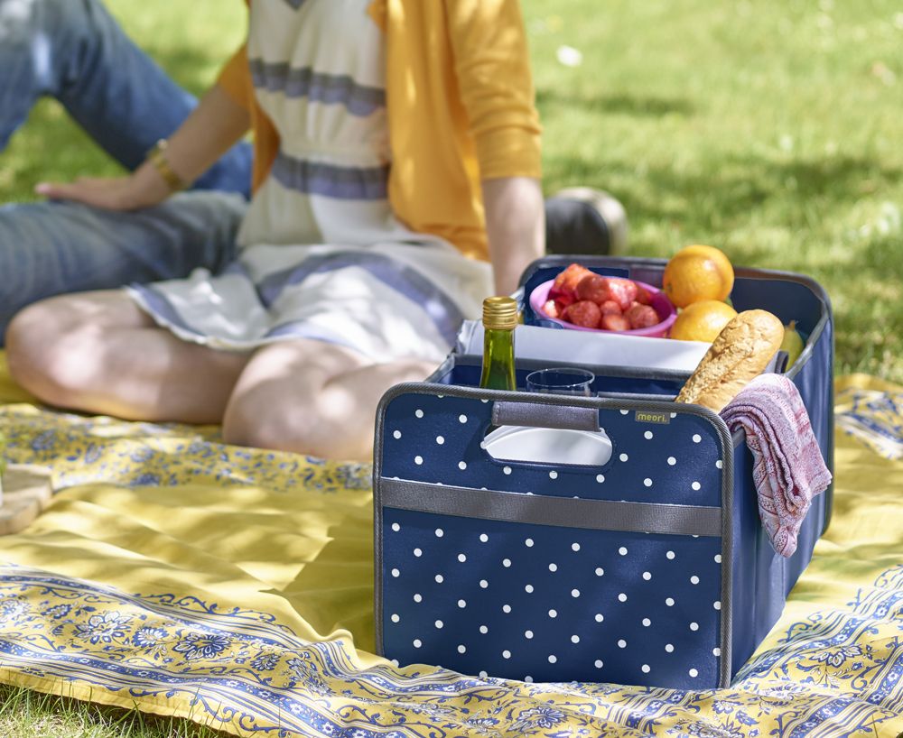 Meori Skládací box S azurová