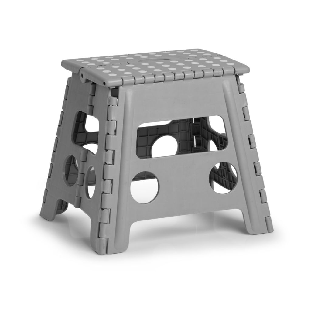 Zeller Present Skládací plastová stolička Zeller šedá 32 cm