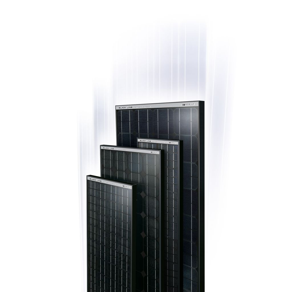 Büttner Elektronik Solární panely MT Black Line 130