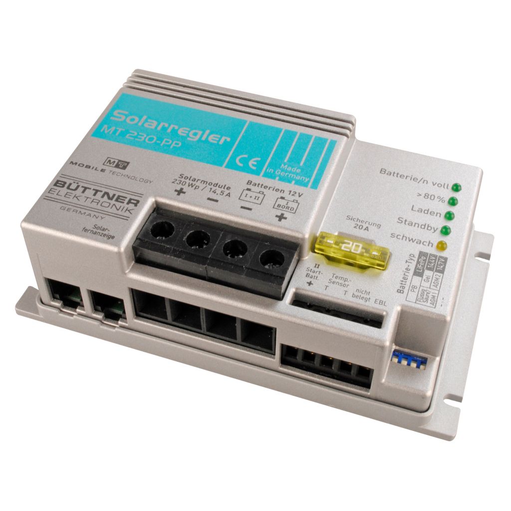 Büttner Elektronik Solární regulátor MT Power Plus MT 230 PP