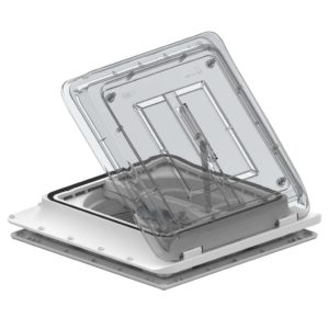 Fiamma Střešní ventilátor Turbo Vent 12 V barva crystal