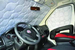 HTD Vnitřní termovložka do oken dodávky Fiat Ducato (před 2006)