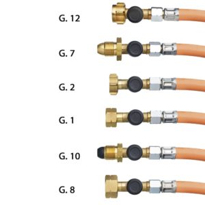 Truma Vysokotlaká hadice s ochranou proti prasknutí G.10 (SE) 450 mm