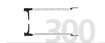 Polyplastic Vzpěra oken délka 300 mm Vzpěra oken délka 300 mm - pravá