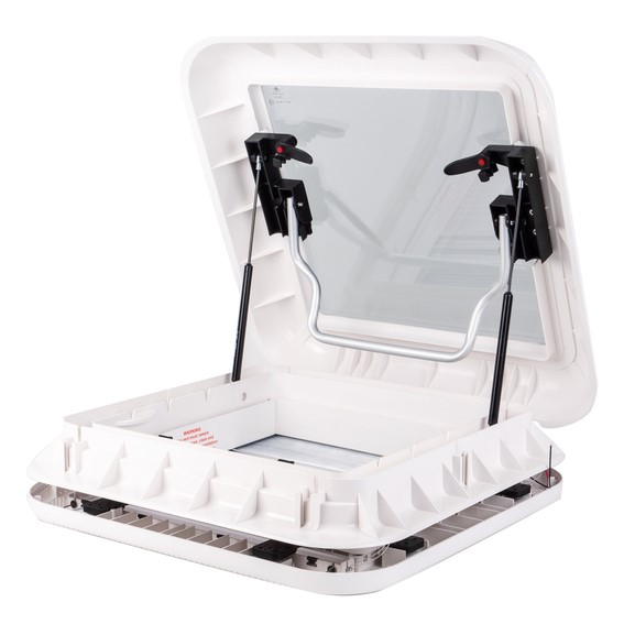 Carbest Panoramatické střešní okno s LED 45 x 40 cm bez nucené ventilace