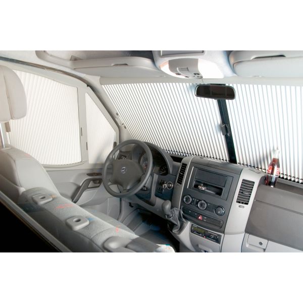 Remis Plisované rolety REMIfront III pro Mercedes Sprinter přední díl pro Sprinter s rovným zrcátkem Mercedes Sprinter (2006-2018)