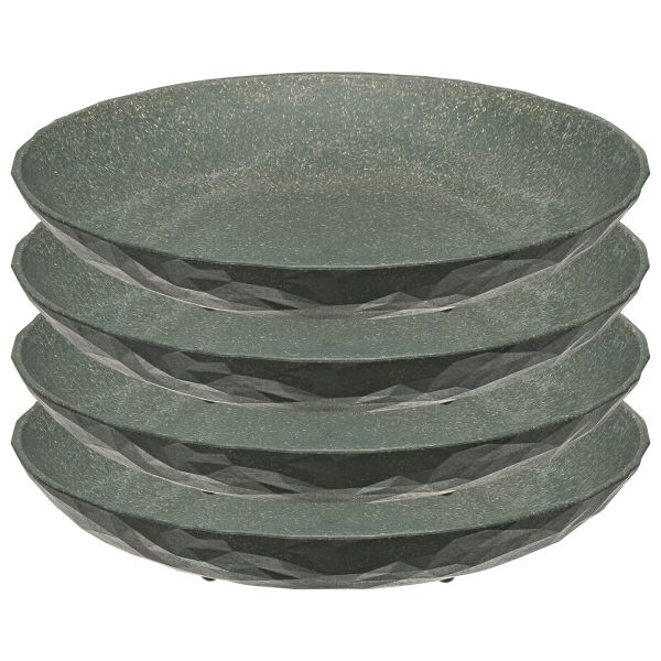 Koziol Sada hlubokých talířů Organic šedá