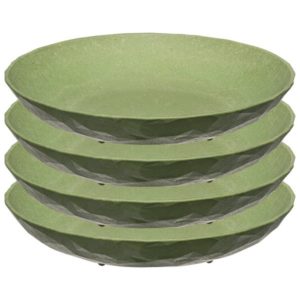Koziol Sada hlubokých talířů Organic tmavě zelená