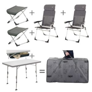 Crespo Sada nábytku Valencia sada s křesly bez polstrování