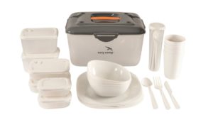 Easy Camp Sada nádobí s boxem Cerf L