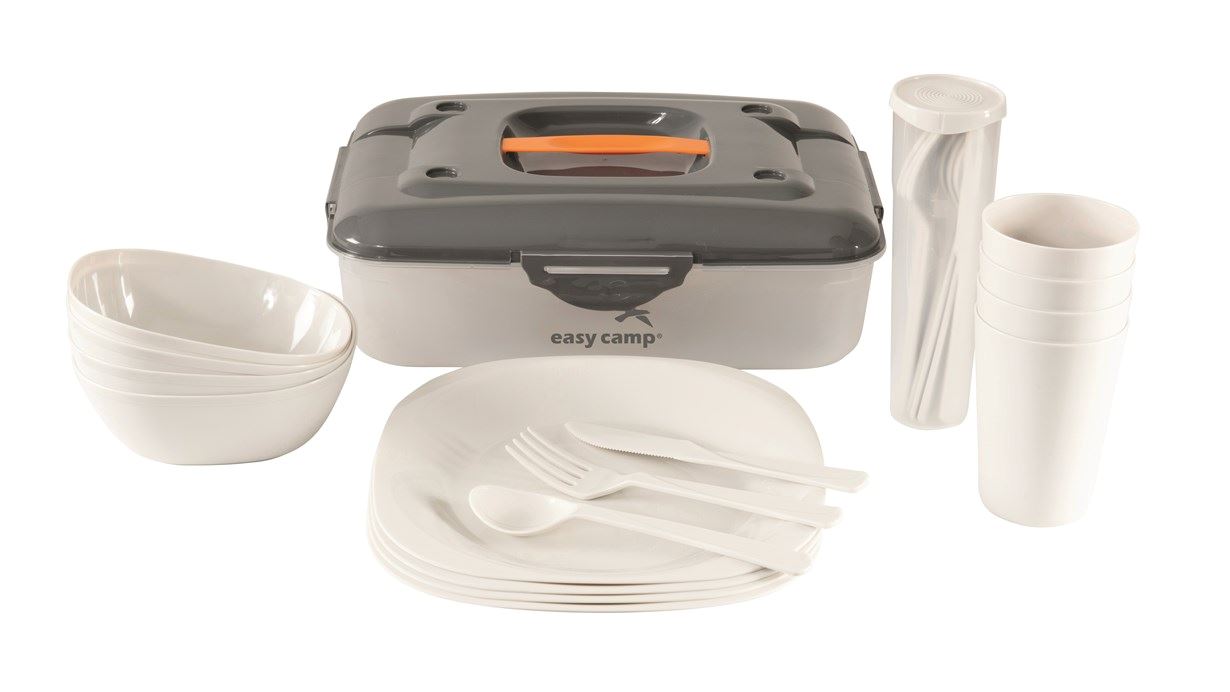 Easy Camp Sada nádobí s boxem Cerf M