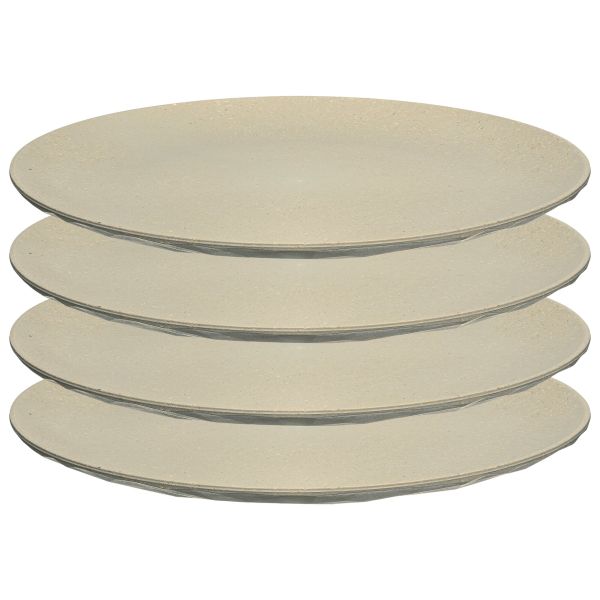 Koziol Sada talířů Organic 26 cm písková