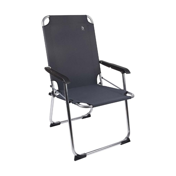 Bo-Camp Skládací židle Copa Rio Comfort L šedá