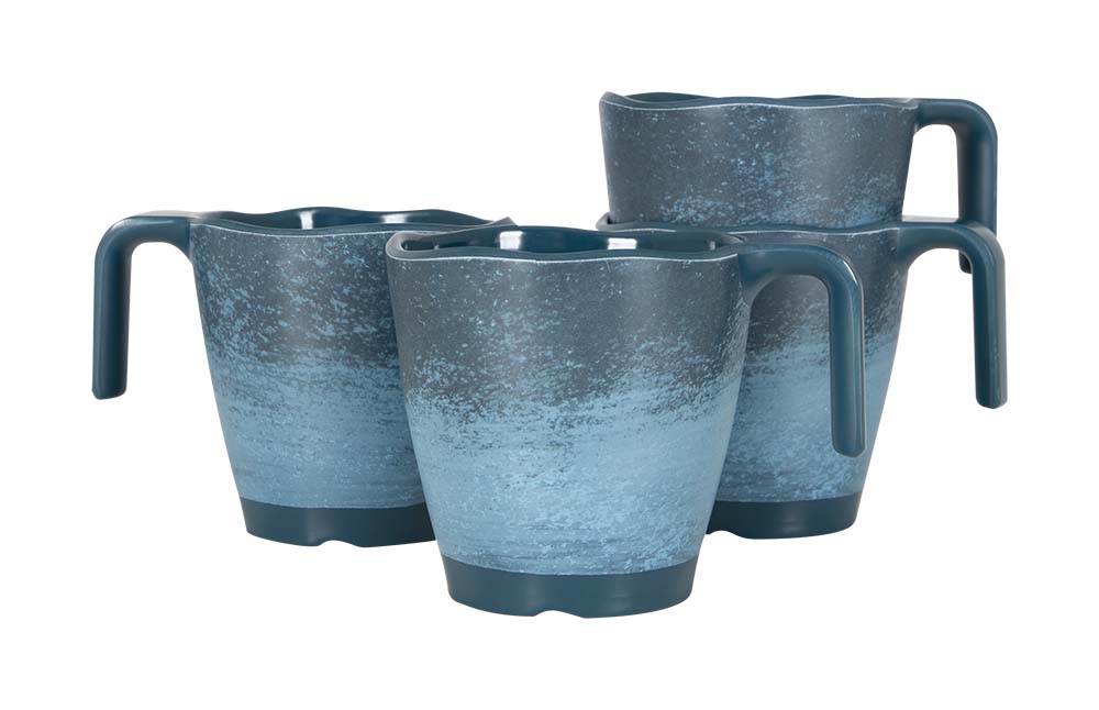 Gimex Sada nádobí Stone Line 4 x pohár