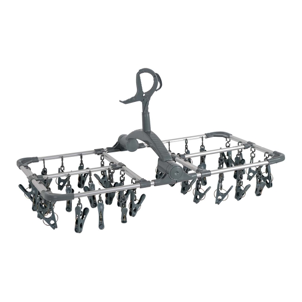 Bo-Camp Sušák na prádlo s kolíčky sklopný 36